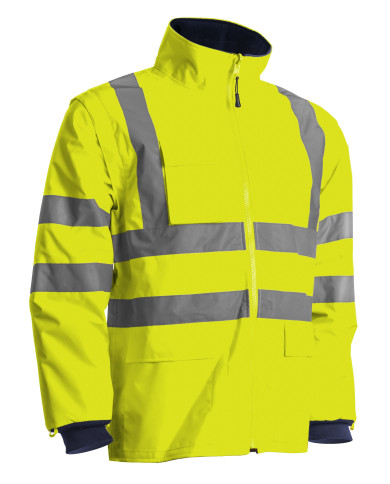 Hi vis hot sale parka jacket